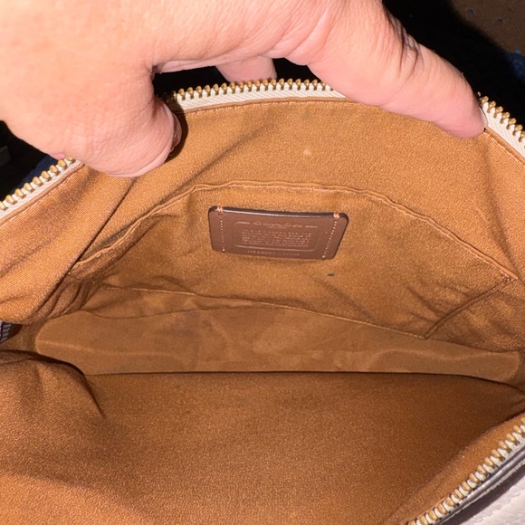 Coach Ellie File Bag in Chalk with Gold Tone Hardware | C1648 - Picture 4 of 7